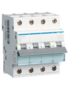 Intrerupator MCB C63A Hager - MCN663