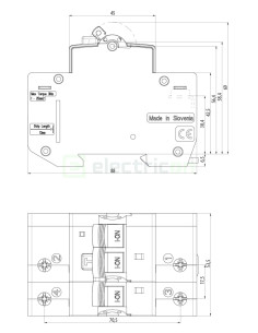 Siguranta RCBO 10A/30mA ETI - 002173812 2