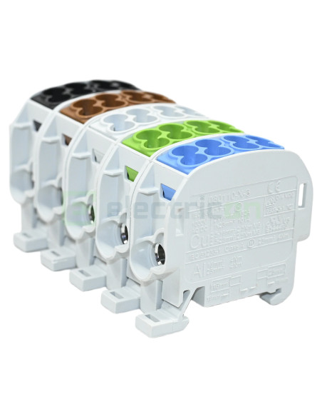 Clemă de derivație 25mm² Pachet clema de derivatie Cu-Al, 25mm², trifazic – montaj rapid și sigur în aplicații electrice diverse