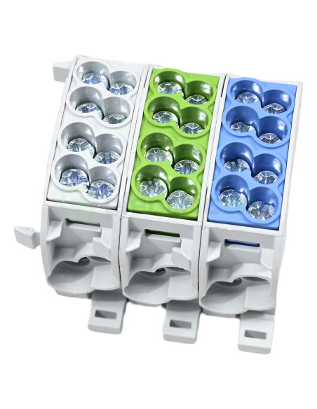 Clemă de derivație 25mm² Pachet clema de derivatie Cu-Al, 25mm², monofazic – montaj rapid și sigur în aplicații electrice divers