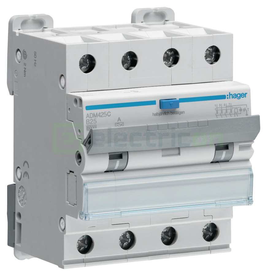 Siguranta RCBO 25A/30mA Schrack - ADM425C