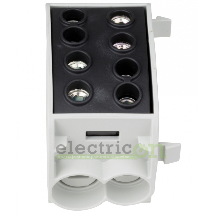 Clemă de derivație Clema de derivatie Cu-Al, 70mmp, 1P, negru – montaj rapid și sigur în aplicații electrice diverse