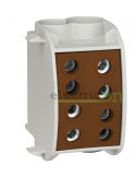 Clemă de derivație Cu-Al 1P 2 conexiuni (1x70mm² + 1x70mm²) maro IKA - Schrack IKA26340