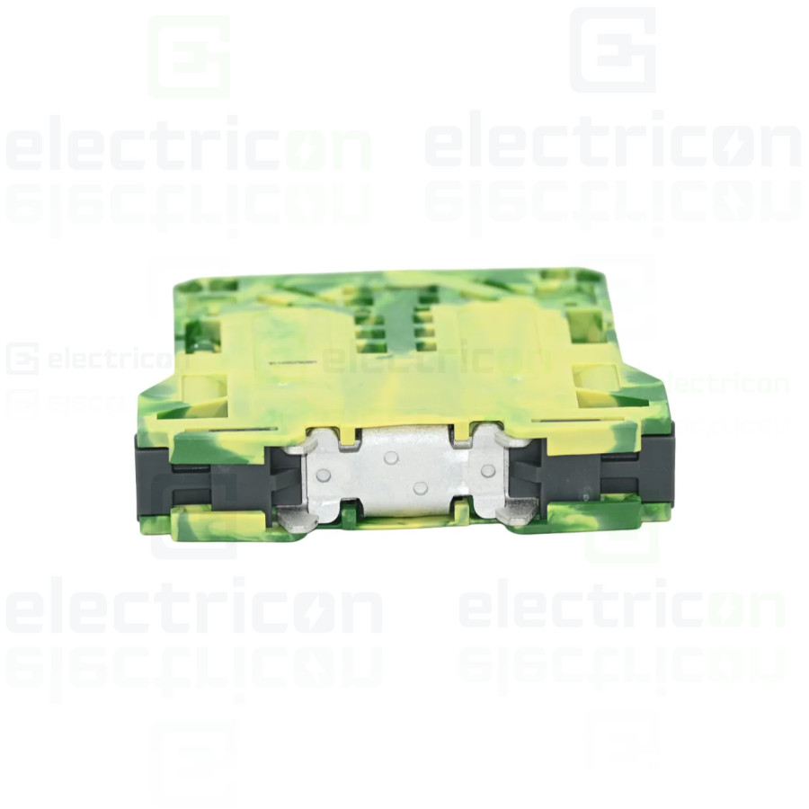 Conector Wago Clema sir trecere cu 2 conductori, 50mm, galben-verde, Wago, 285-157 – montaj rapid și sigur în aplicații electric