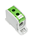 Clemă de derivație Cu-Al 1P 2 conexiuni (1x185mm² + 1x150mm²) cu pin izolată verde IKA - Schrack IKA21530