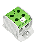 Clemă de derivație dublă Cu-Al 1P 3 conexiuni (1x185mm² + 2x150mm²) cu pin verde IKA - Schrack IKA21536