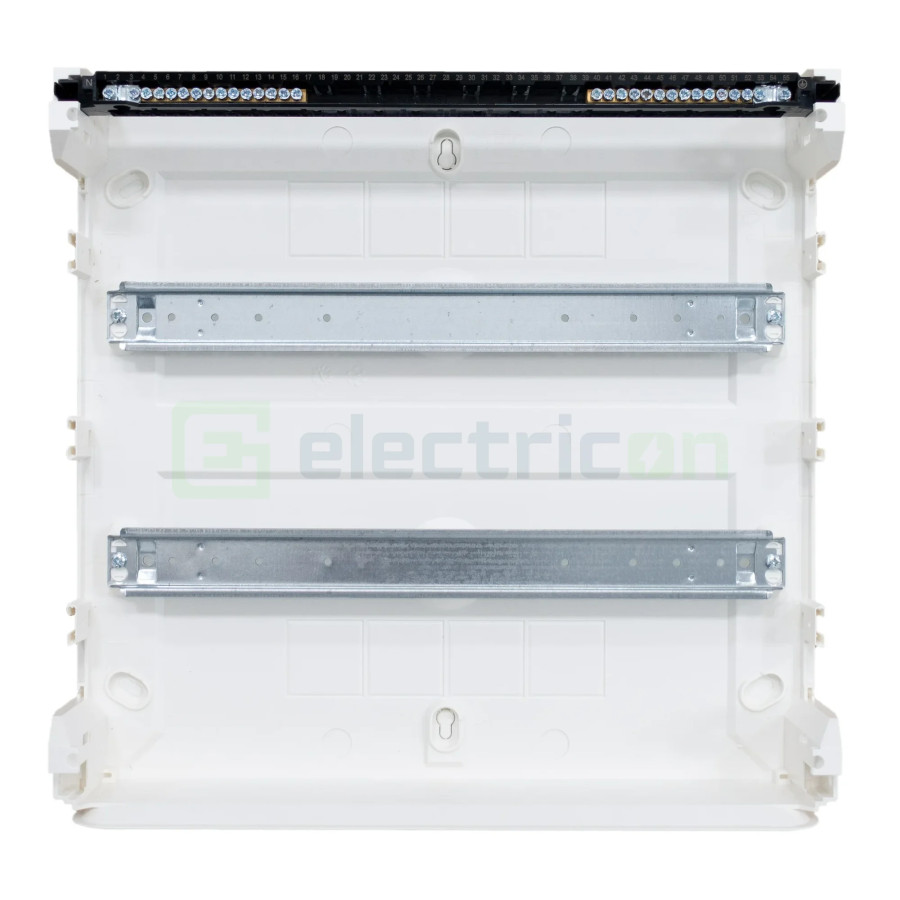 Tablou aparent, 36 module, 2x18, usa alba, IP40, Hager, Golf, VS218PD - Electricon.ro