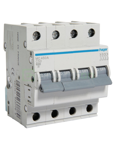 Siguranta MCB C50A Hager - MC450A