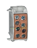 Clemă de derivație Cu-Cu 1P 2 conexiuni (1x35mm² + 1x35mm²) maro IK026 - Schrack IK026240