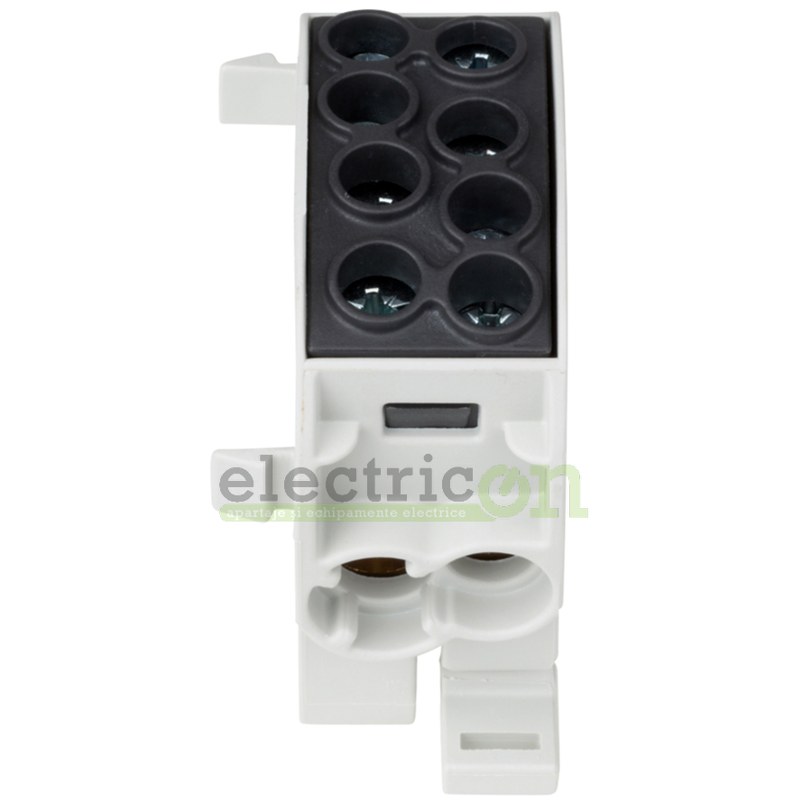 Clemă de derivație 35mm² Clema derivatie, 35mm², Cu-Cu, 1P, negru, Schrack, IK026250 – montaj rapid și sigur în aplicații electr