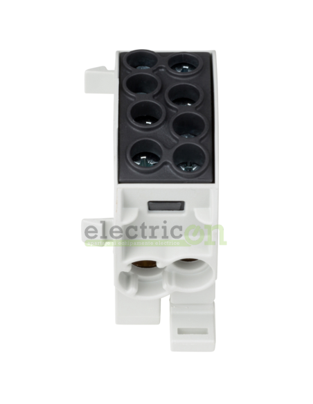 Clemă de derivație 35mm² Clema derivatie, 35mm², Cu-Cu, 1P, negru, Schrack, IK026250 – montaj rapid și sigur în aplicații electr