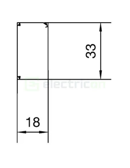 Canal cablu rola, 20 metri, 20x20, alb, Hager, LFR2003509016A - Electricon.ro