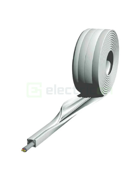Canal cablu rola, 20 metri, 15x15, alb, Hager, LFR1501509016A- Electricon.ro