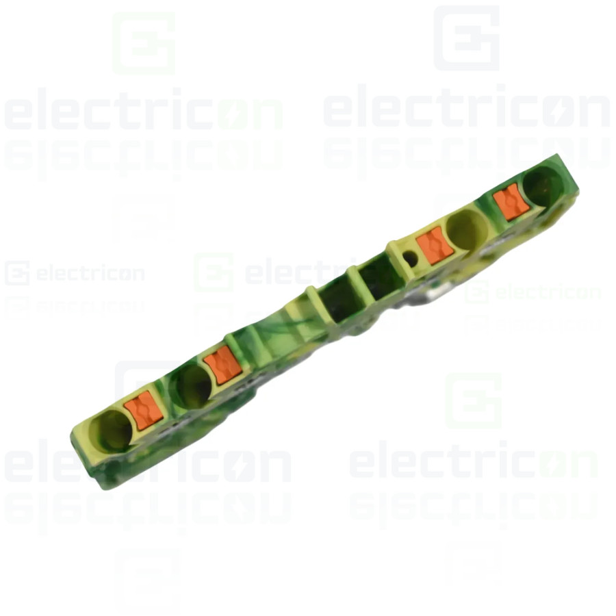 Conector Wago 5 mm² Clema șir, de trecere, 4 conexiuni, 2,5 mm²,verde, TopJobs Push-In, Wago, 2202-1407 – montaj rapid și sigur 