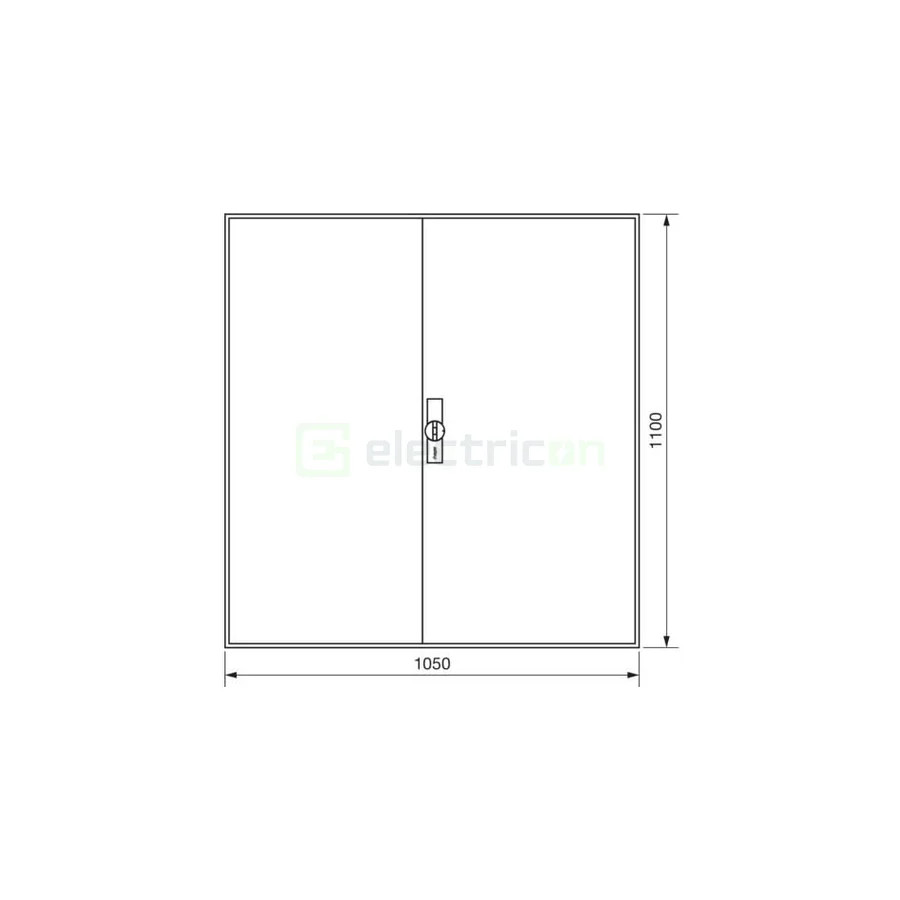 TABLOU SIGURANTE APARENT UNIVERSAL, 336 MODULE, 7x48M, IP 44, Univers, Hager, FWB74S - Electricon.ro