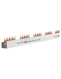 Busbar - Baretă alimentare - 4P trifazat tip furcă 56M (1m) (14x MCB 4P) 10mm² 80A Hager KDN480B