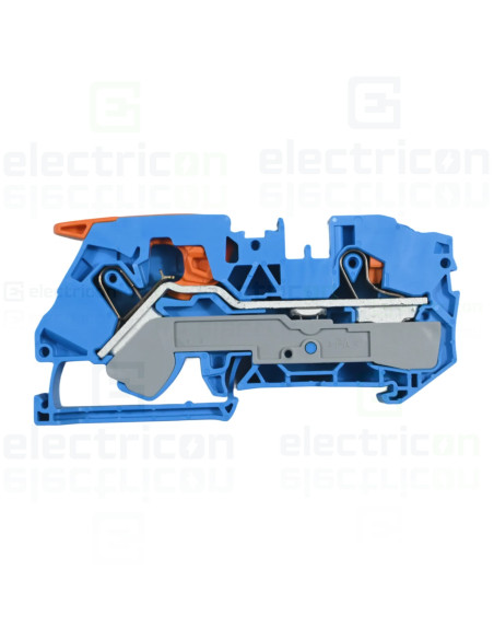 cu pârghie și buton