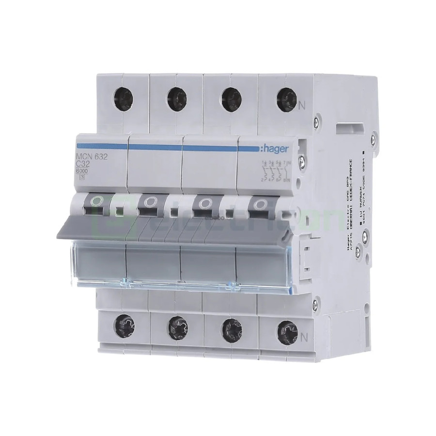 Intrerupator MCB CN/AA Hager - MCN632