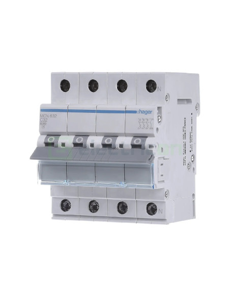Intrerupator MCB CN/AA Hager - MCN632