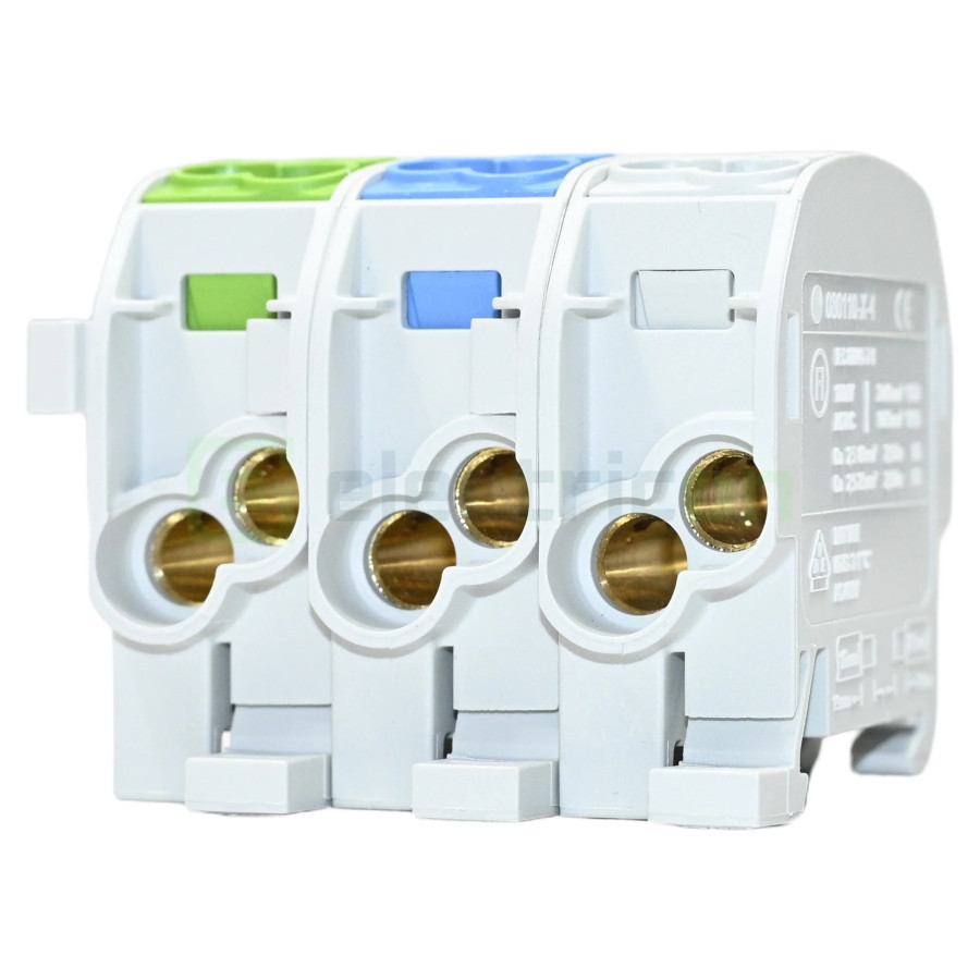 Clemă de derivație 25 mm² Pachet clema de derivatie Cu-Cu, 25 mm², monofazic – montaj rapid și sigur în aplicații electrice dive