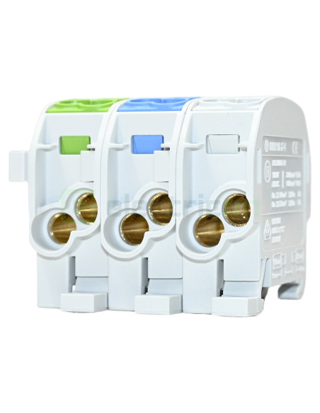 Clemă de derivație 25 mm² Pachet clema de derivatie Cu-Cu, 25 mm², monofazic – montaj rapid și sigur în aplicații electrice dive