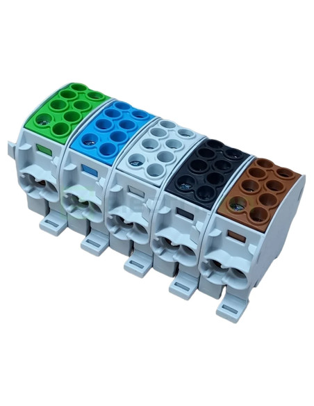Clemă de derivație 35 mm² Pachet clema de derivatie Cu-Cu, 35 mm², trifazic – montaj rapid și sigur în aplicații electrice diver