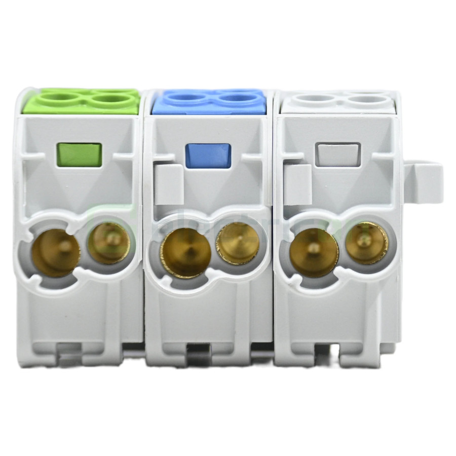 Clemă de derivație 35 mm² Pachet clema de derivatie Cu-Cu, 35 mm², monofazic – montaj rapid și sigur în aplicații electrice dive