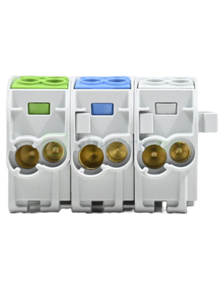 Clemă de derivație 35 mm² Pachet clema de derivatie Cu-Cu, 35 mm², monofazic – montaj rapid și sigur în aplicații electrice dive