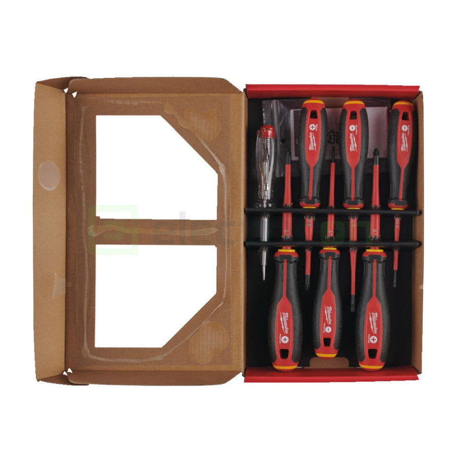 Set de surubelnite Tri-Lobe VDE 1.000V, 7buc - Electricon.ro