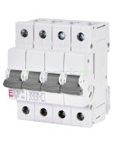 MCB - Siguranță automată - disjunctor - curba B 20A 6kA 3P+N 4M ETIMAT P6 ETI 001900411