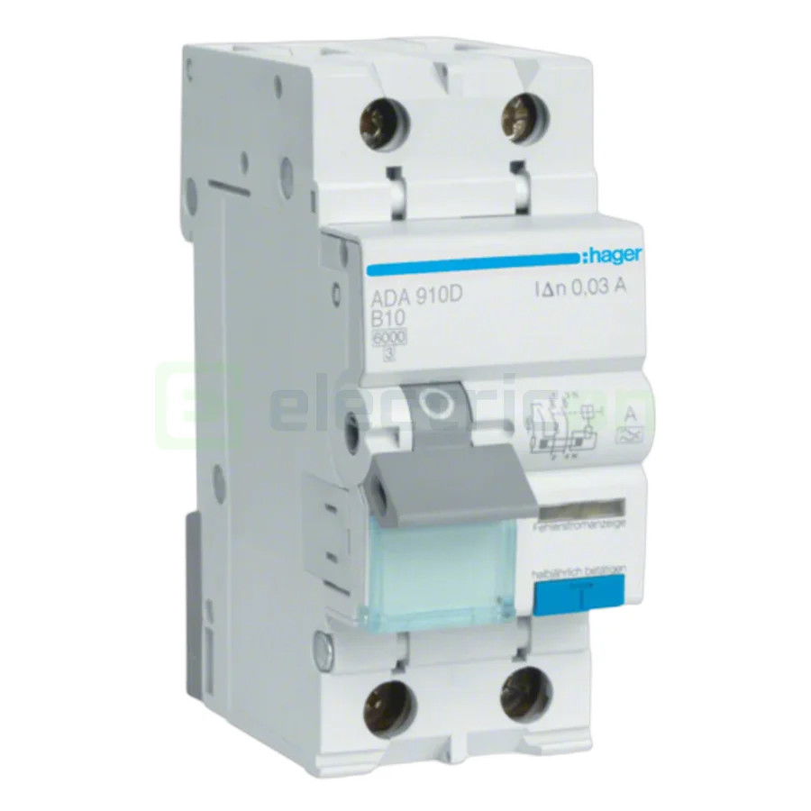 Siguranta RCBO 10A/30mA Schrack - ADA910D