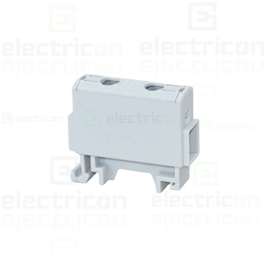 Clemă șir 16 mm² Clema derivatie 16 mm², 1 intrare - 1 iesire, gri – montaj rapid și sigur în aplicații electrice diverse
