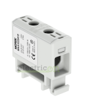 Clemă de derivație Cu-Al 1P 2 conexiuni (1x35mm² + 1x35mm²) gri MAA - Morek MAA1035A10