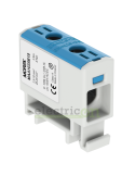 Clemă de derivație Cu-Al 1P 2 conexiuni (1x35mm² + 1x35mm²) albastră MAA - Morek MAA1035B10