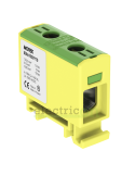 Clemă de derivație Cu-Al 1P 2 conexiuni (1x50mm² + 1x50mm²) galben/verde MAA - Morek MAA1050Y10