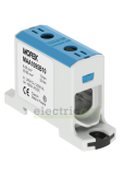 Clemă de derivație Cu-Al 1P 2 conexiuni (1x95mm² + 1x95mm²) albastră MAA - Morek MAA1095B10