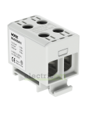 Clemă de derivație Cu-Al 2P 4 conexiuni (2x50mm² + 2x50mm²) gri MAA - Morek MAA2050A10