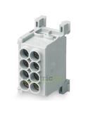 Clemă de derivație Cu-Al 2P 2 conexiuni (2x25mm²) gri MAG - Morek MAG1250A32