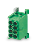 Clemă de derivație Cu-Al 2P 2 conexiuni (2x25mm²) verde MAG - Morek MAG1250G32
