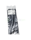Fașete - coliere plastic - 280x3.5 mm - pachet 100 bucăți - negru - exterior - Forch - 3750 35 280