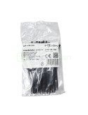 Fașete - coliere plastic - 98x2.5 mm - pachet 100 bucăți - negru - exterior - Forch - 3750 25 102