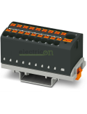 Clema conexiuni - Bloc de distribuție - PTFIX 6/18x2.5 negru - Phoenix Contact 3273124
