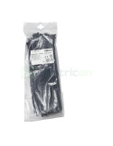 Fașete - coliere plastic - 290x4.7 mm - pachet 100 bucăți - negru - exterior - Forch - 3750 47 285