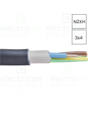 Cablu electric rigid fără halogeni N2XH 3x4 mm²