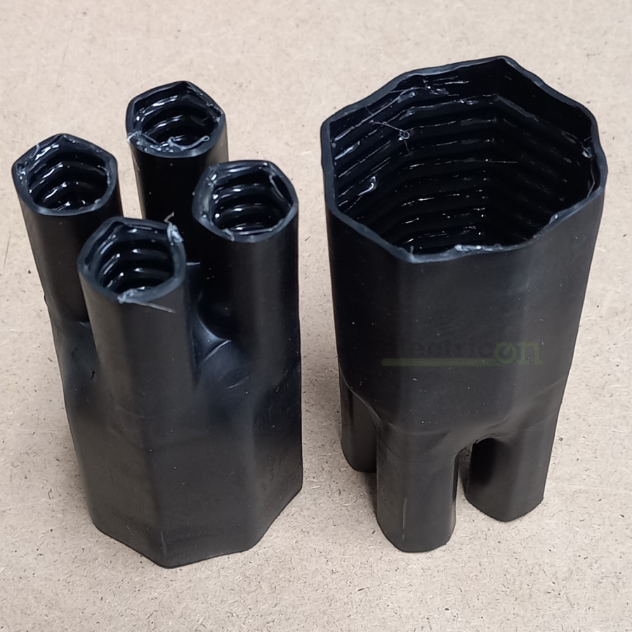 Bransament pentru cablu cu 4 conductoare, cu adeziv 4x6 - 4x25 mm² - Electricon.ro