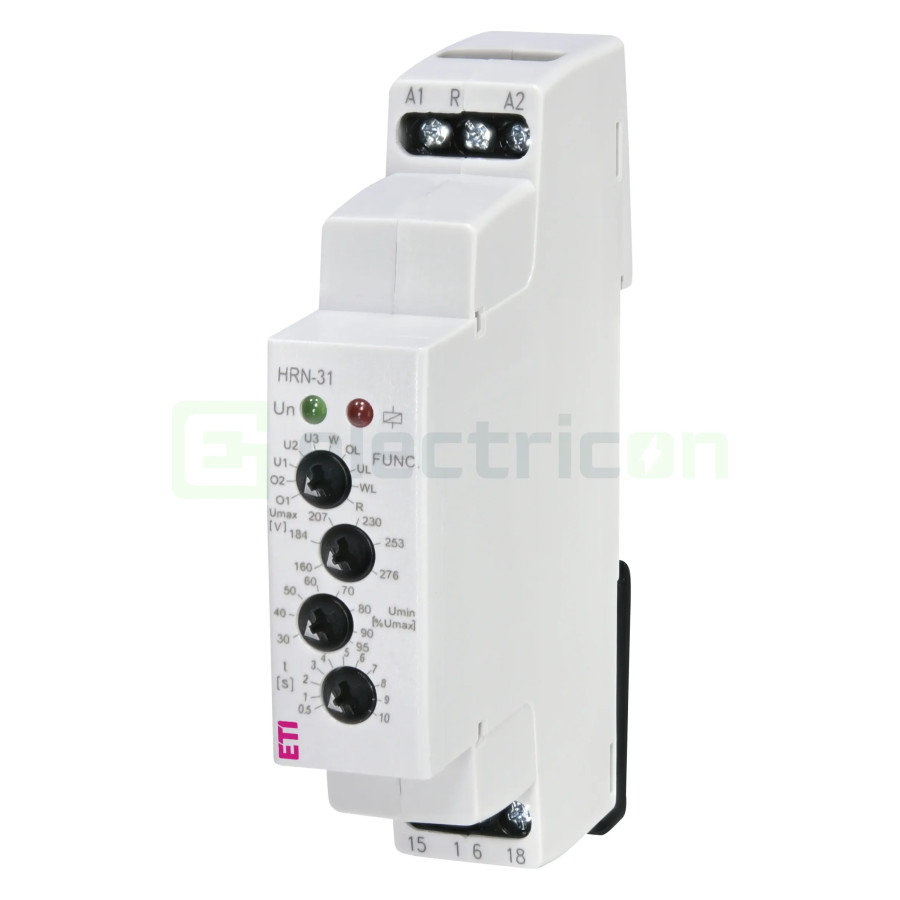 Releu monitorizare și control tensiune