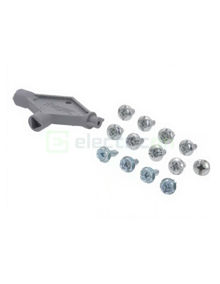 Dulap metalic 350x300x200mm, IP65, Hager, Orion+, FL105A - Electricon.ro