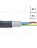 Cablu electric rigid fără halogeni N2XH 3x6 mm²