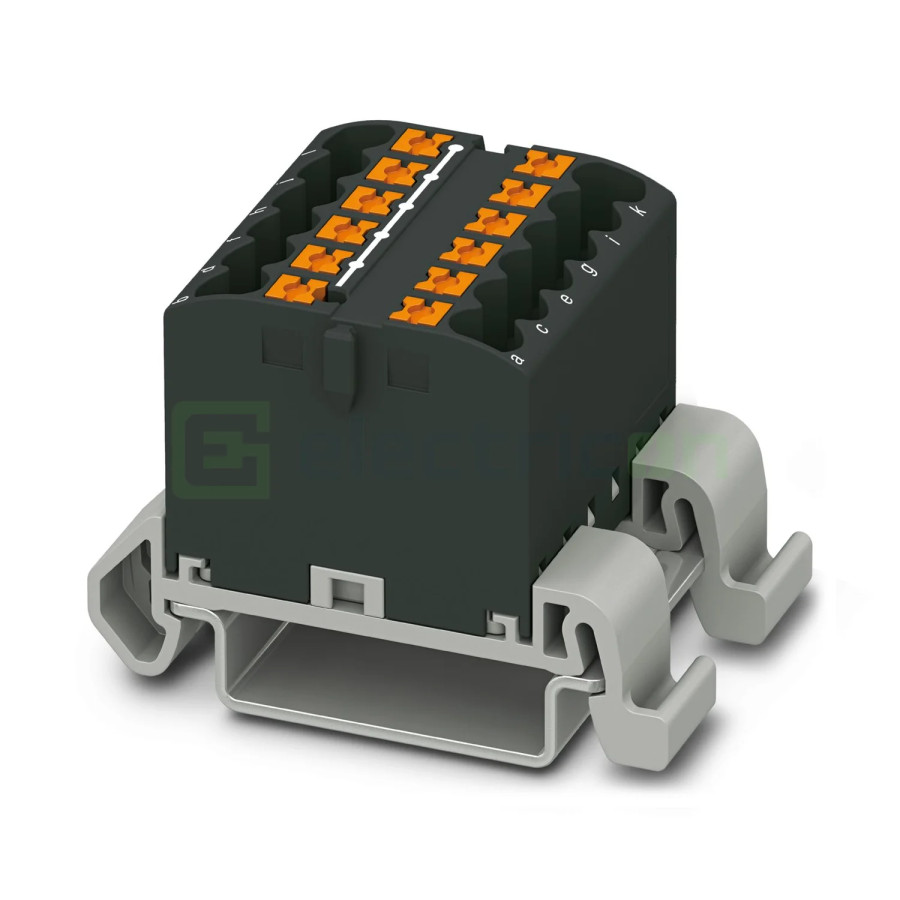 Clemă de derivație Adaptor sina DIN, PTFIX 1,5-NS35AD – montaj rapid și sigur în aplicații electrice diverse