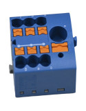 Clema conexiuni - Bloc de distribuție - PTFIX 6/6x2.5 albastru - Phoenix Contact 3273332